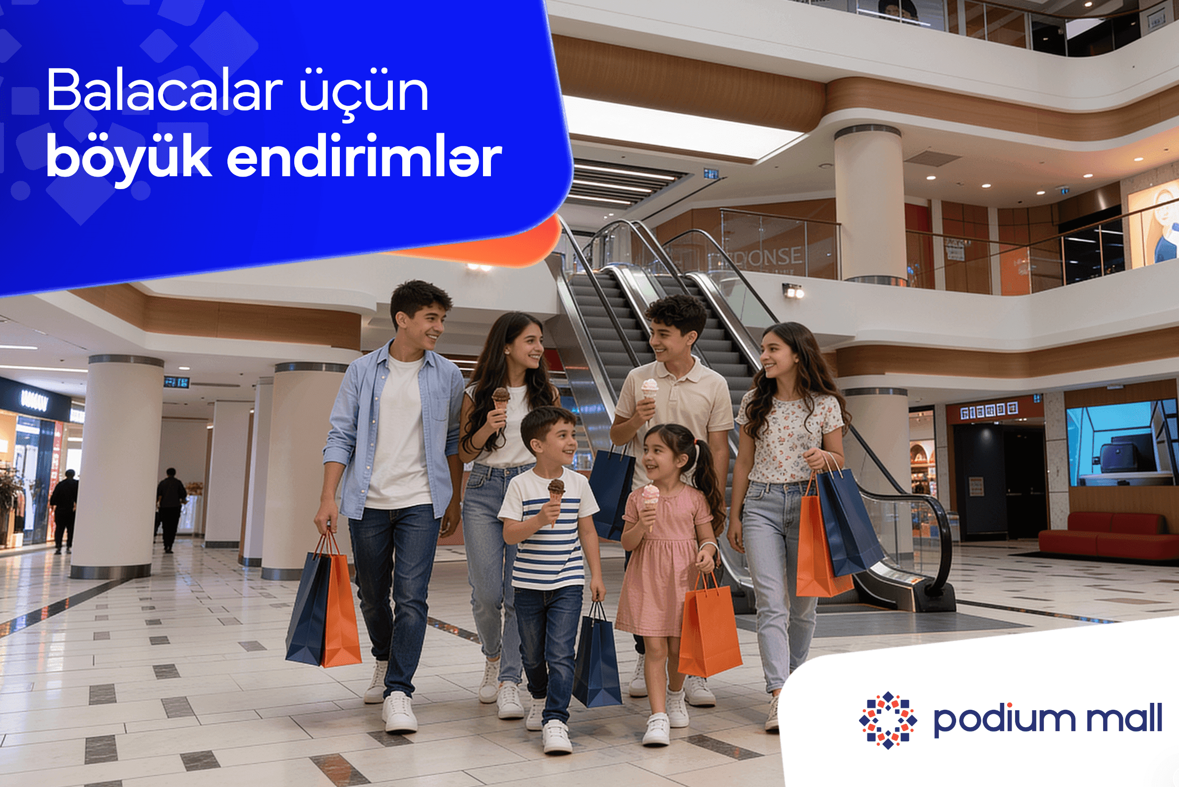 Podium Mall-da “Balaca qəhrəmanlara böyük bayram” kampaniyası keçiriləcək!