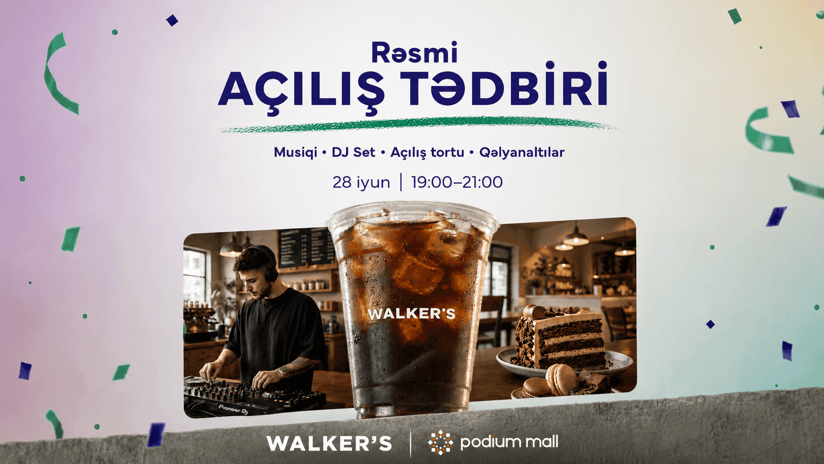 Walker's Rəsmi Açılış Tədbiri